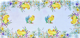 Velikonoční ubrus - běhoun na stůl EASTER X. 40x85 cm Mybesthome