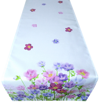 Vzorovaný ubrus - běhoun na stůl SPRING III. 40x140 cm Mybesthome