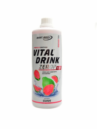 Best Body nutrition - Vital drink Zerop 1000 ml - zelené jablko