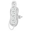 Prodlužovací kabel EMOS P0517R – 5 zásuvek, 7m, bílý