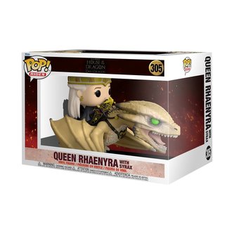 Funko POP Rides DLX: HotD S2- Rhaenyra w/ Syrax