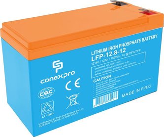 Baterie Conexpro LFP-12.8-12 LiFePO4, 12V/12Ah, F2 Baterie Conexpro LFP-12.8-12 LiFePO4, 12V/12Ah, F2