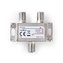 Odbočovač NEDIS 1xF - 2xF, 5-2400 MHz,  6dB