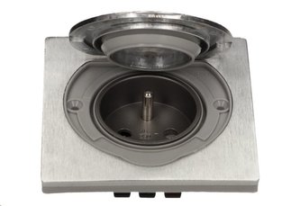 ORNO OR-AE-1397 Zásuvka zápustná s víčkem