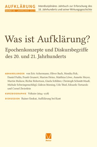 Aufklärung 34: Was ist Aufklärung?