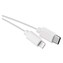 Kabel USB-C 2.0 / Lighting MFi, EMOS SM7015W, 1 m, bílý