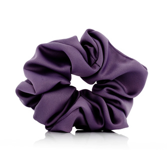 MURU saténová scrunchie gumička - lila