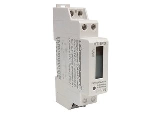 Elektroměr 1F na DIN lištu jednofázový HT-1PD, digitální