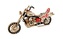 Woodcraft Dřevěné 3D puzzle Motorka HD I barevná
