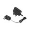Adaptér s IEC vyhýbkou REBEL URZ1192A  12V / 100mA