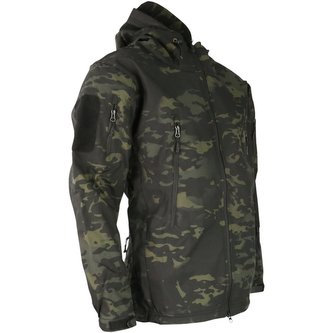 Bunda softshell TACTICAL PATRIOT maskování BTP BLACK vel.XXL