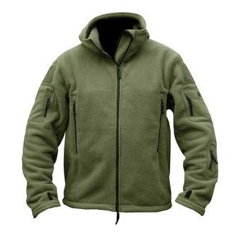Mikina FLEECE RECON s kapucí ZELENÁ vel.XL