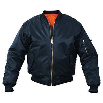 Bunda ULTRA FORCE MA1 FLIGHT NÁM.MODRÁ vel.3XL