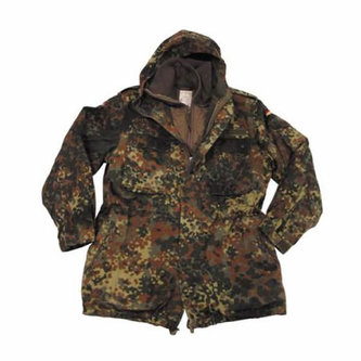 Bunda BW s kapucí a vložkou FLECKTARN vel.14