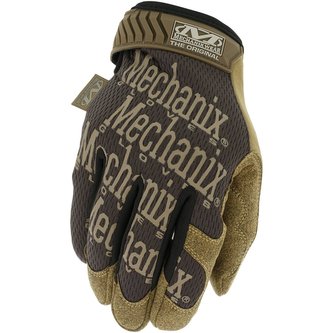 Rukavice MECHANIX ORIGINAL HNĚDÉ vel.M