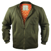 Bunda FLYERS INTERMEDIATE FLEECE ZELENÁ vel.M