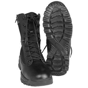 Boty TACTICAL s dvěma YKK zipy ČERNÉ vel.US13 / EU46