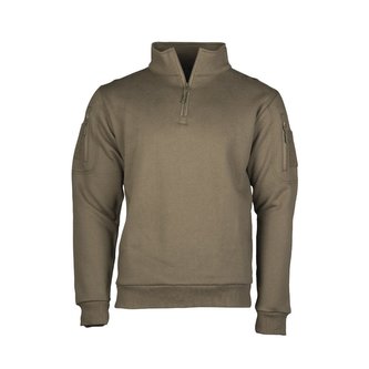 Mikina TACTICAL bez kapuce RANGER GREEN vel.L