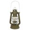 Lampa petrolejová 25cm Hurricane ZELENÁ MATOVÁ