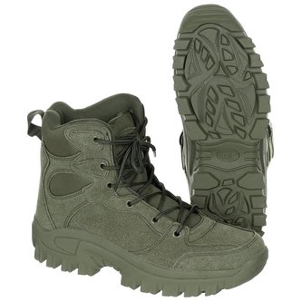 Boty COMMANDO kotníkové ZELENÉ vel.45