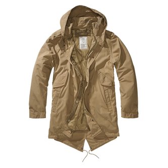 Bunda US M51 FISHTAIL PARKA CAMEL PÍSKOVÁ vel.M