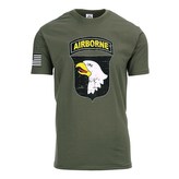 Triko 101st AIRBORNE ZELENÉ vel.XL