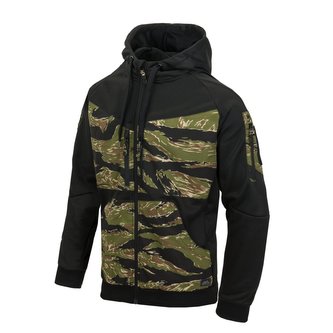 Mikina ROGUE ČERNÁ/TIGER STRIPE vel.XS