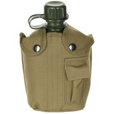 Láhev polní US nylonový potah 1L COYOTE BROWN