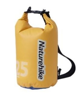 Naturehike nepromokavý vak 25L - žlutý