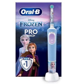 Oral-B Vitality Pro 103 Kids Frozen elektrický zubní kartáček, oscilační, 2 režimy, časovač Oral-B Vitality Pro 103 Kids Frozen elektrický zubní kartáček, oscilační, 2 režimy, časovač