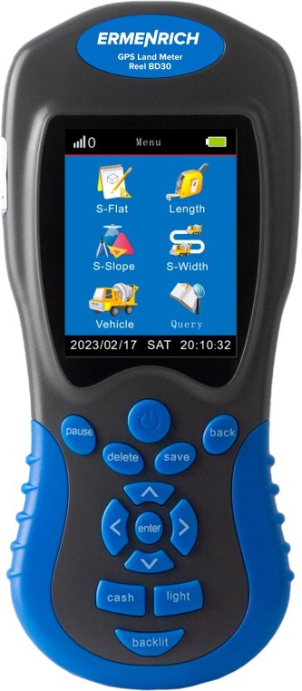 GPS měřič pozemků Ermenrich Reel BD30