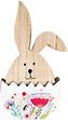 Velikonoční zajíček HOPSAJDA I. dřevěný 16x8 cm