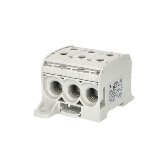 Svorka univerzální RKA 95 1/6 L G, 232A, 1pól. (6x vstup), AL/CU, šedá, na DIN/na panel Svorka univerzální RKA 95 1/6 L G, 232A, 1pól. (6x vstup), AL/CU, šedá, na DIN/na panel