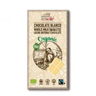 Čokoláda Chocolates Solé - BÍLÁ