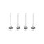 Náhradní hlavice TrueLife AquaFloss C-series jets Standard 4 pack