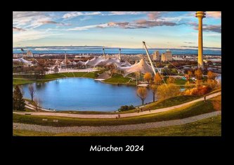 München 2024 Fotokalender DIN A3