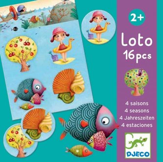 Djeco Loto čtyři roční období Djeco Loto čtyři roční období