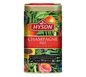Černý aromatizovaný čaj Hyson Champagne Fizz – 100 g Černý aromatizovaný čaj Hyson Champagne Fizz – 100 g
