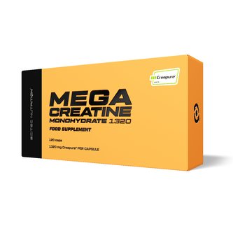 Scitec Nutrition Mega Creatine Monohydrate 1320 mg 120 cps Scitec Nutrition Mega Creatine Monohydrate 1320 mg 120 cps