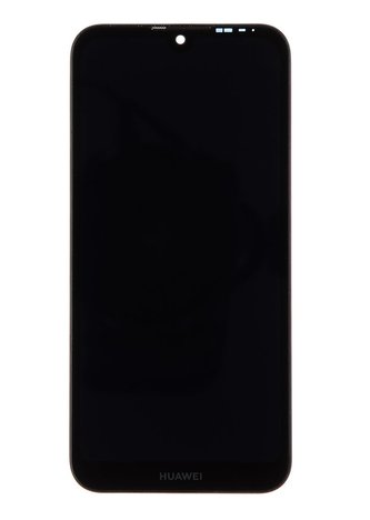 Huawei Y5 2019 LCD Display + Dotyková Deska + Přední Kryt Midnight Black