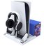 iPega P5013 Charger and Cooling Station pro PS5 a PS5 Controller White