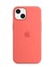 MM253FE/A Apple Silikonový Kryt vč. Magsafe pro iPhone 13 Pink Pomelo