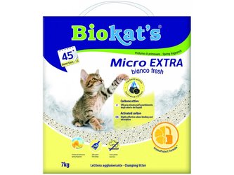 Podestýlka BIOKATS MICRO BIANCO FRESH EXTRA 7kg