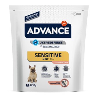 ADVANCE DOG MINI Sensitive 800g