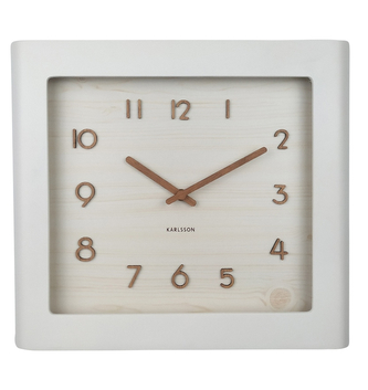Designové nástěnné hodiny 5959WH Karlsson 36cm