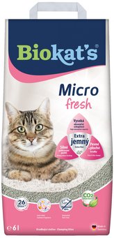 Podestýlka Biokats Micro Fresh 6 L PAP