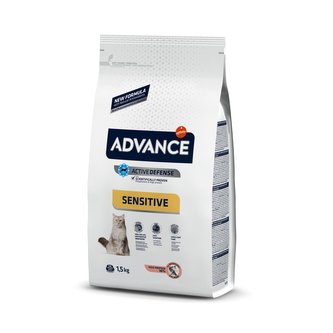 ADVANCE CAT Adult losos a rýže Sensitive 1,5kg