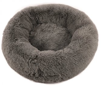 M-Pets Tahiti chlupatý pelech, tmavě šedý