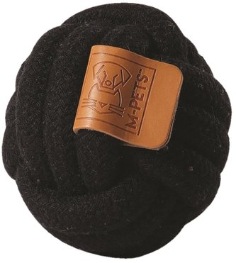 M-Pets hračka Coto bavlněný míč černá 6,5cm