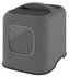 GIMCAT Smart Olimipa kryté WC, antracitové 51x39,5x44cm